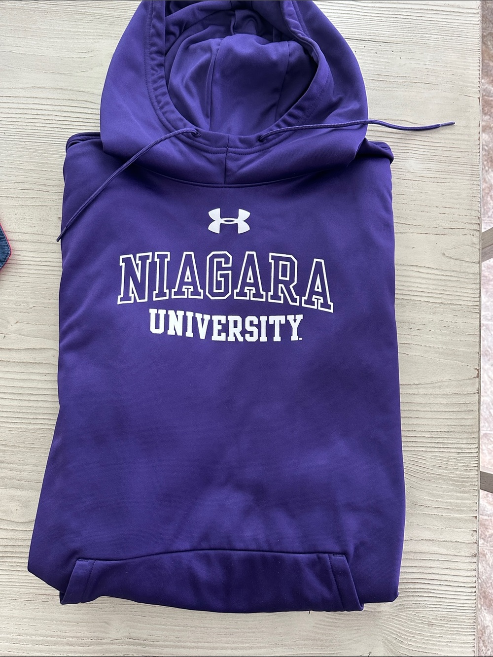 Under Armour Purple Niagara University Pullover Hoodie